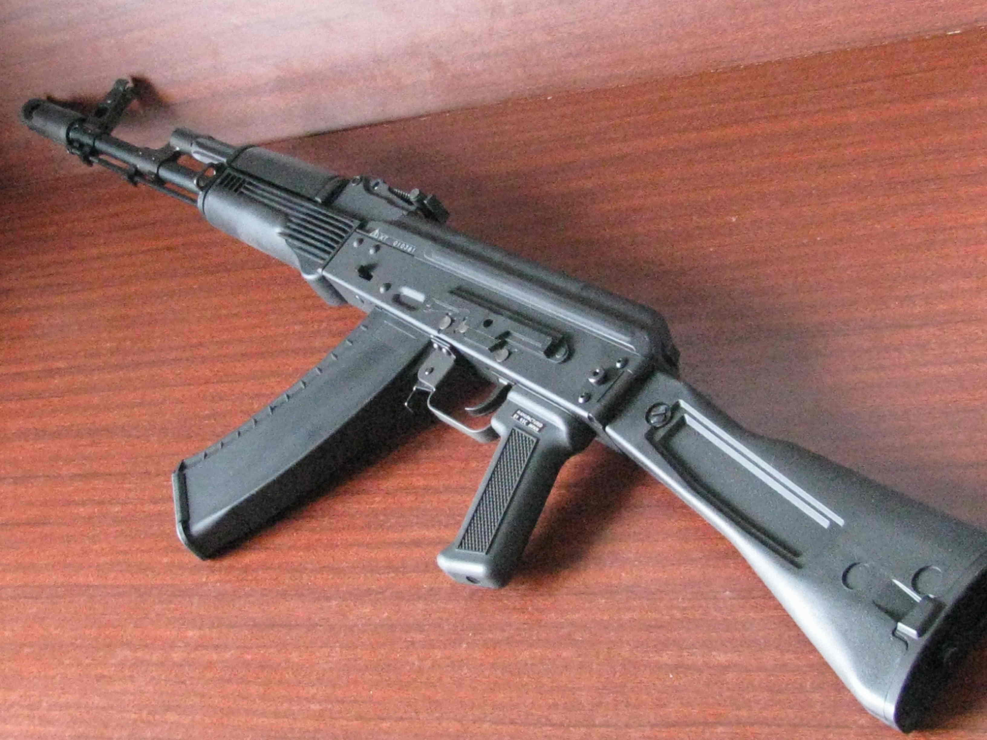 AK-74M от KSC, GBR (Автомат Калашникова, АК-74М страйКбольный)