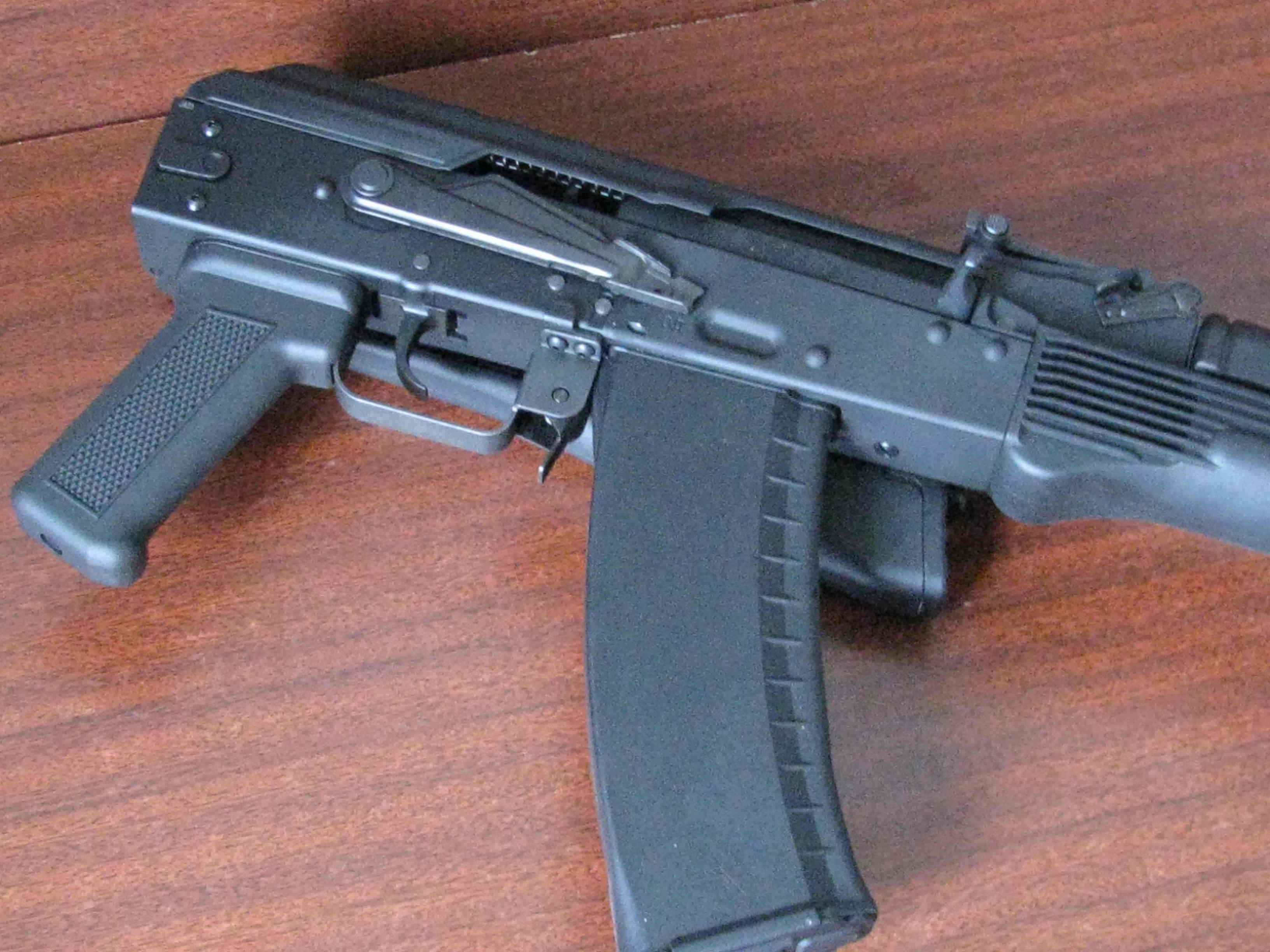 AK-74M от KSC, GBR (Автомат Калашникова, АК-74М страйКбольный)