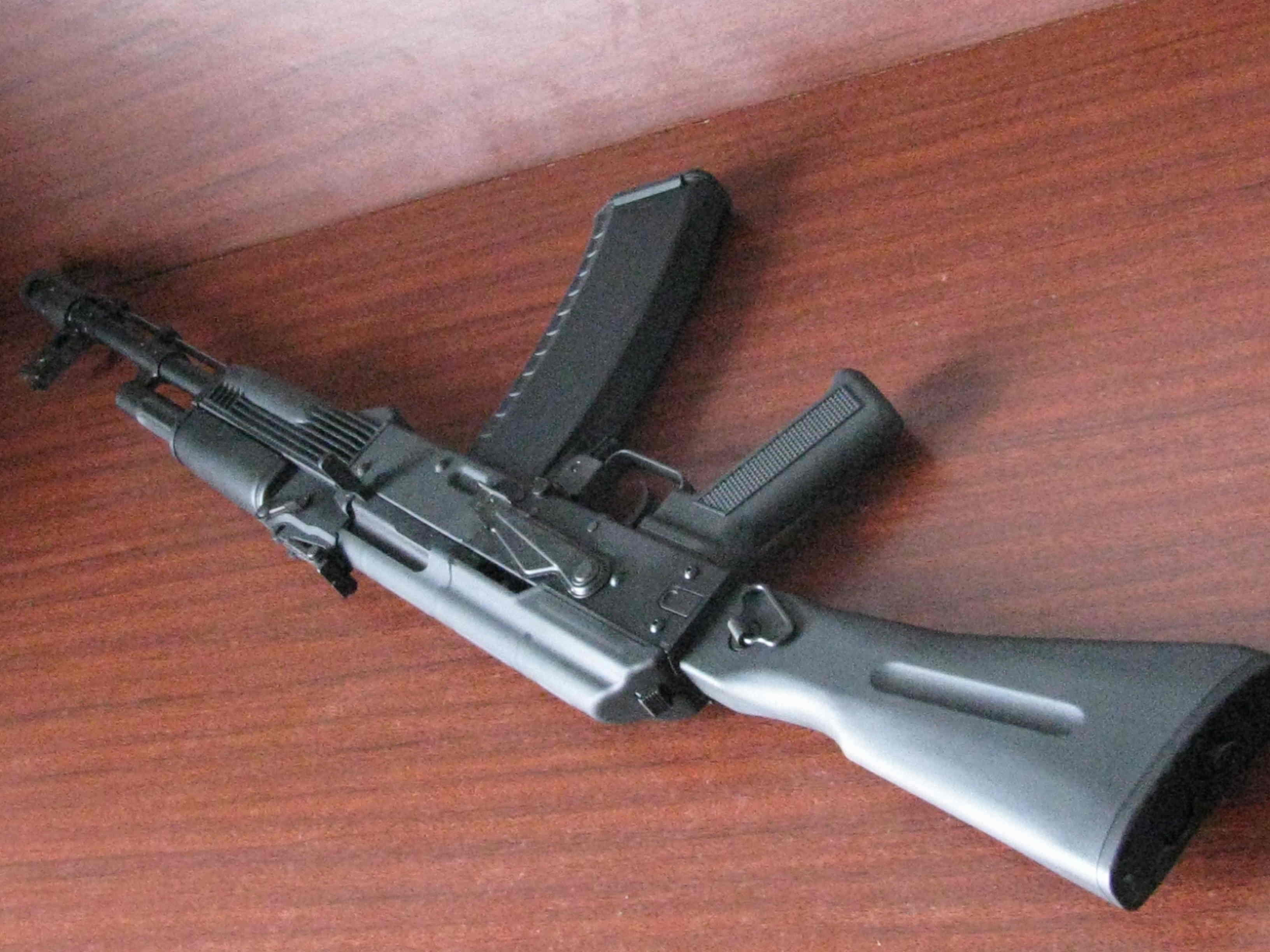 AK-74M от KSC, GBR (Автомат Калашникова, АК-74М страйКбольный)