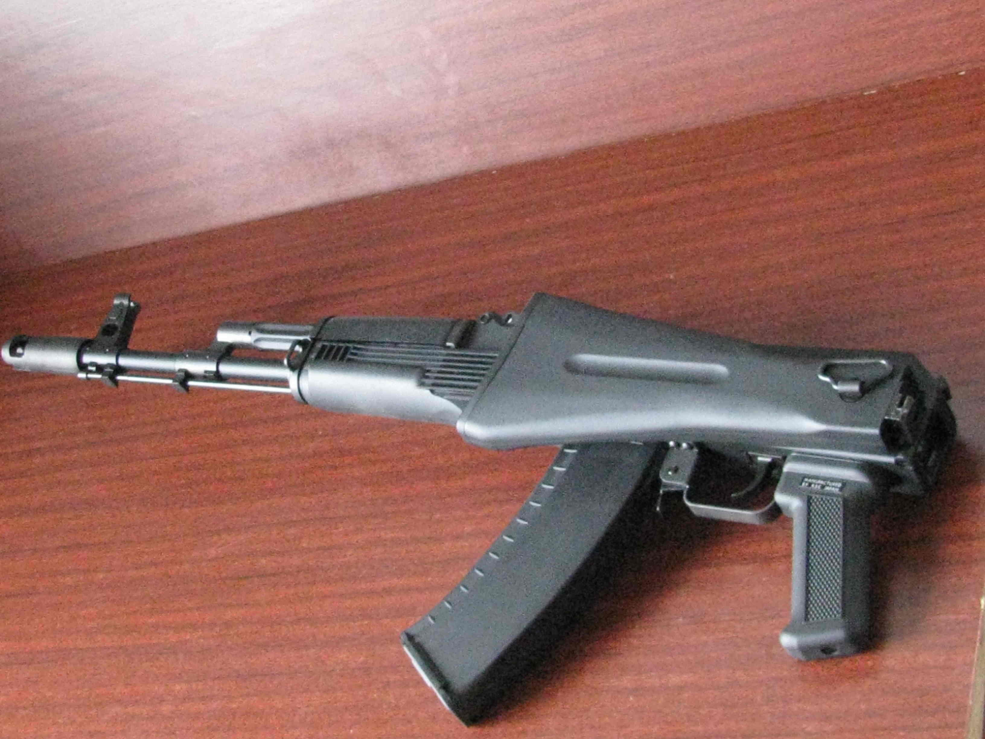 AK-74M от KSC, GBR (Автомат Калашникова, АК-74М страйКбольный)