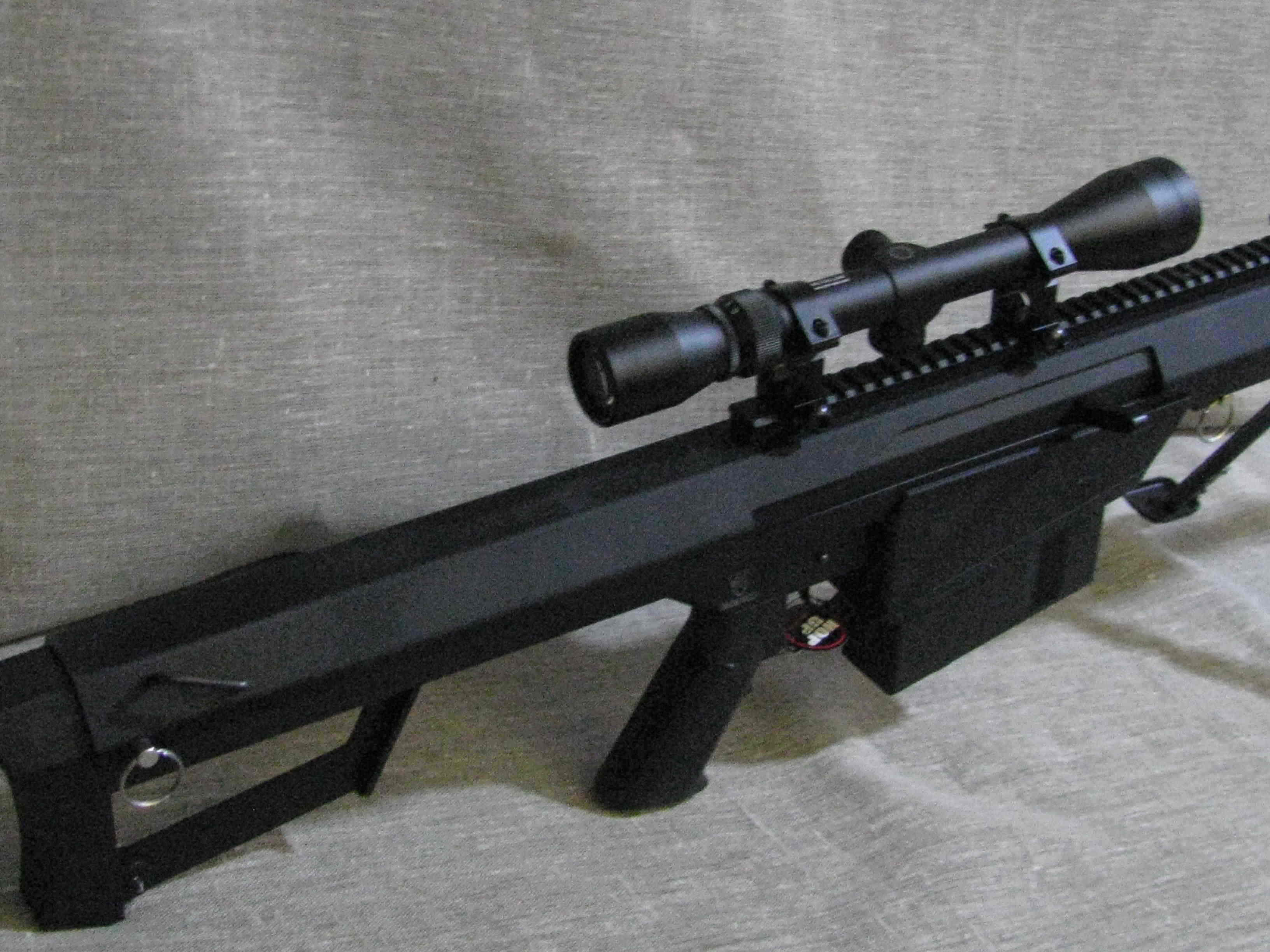 Barrett M82A1 от Snow-Wolf (крупнокалиберная винтовка Баррет М82-А1 страйкбольная)