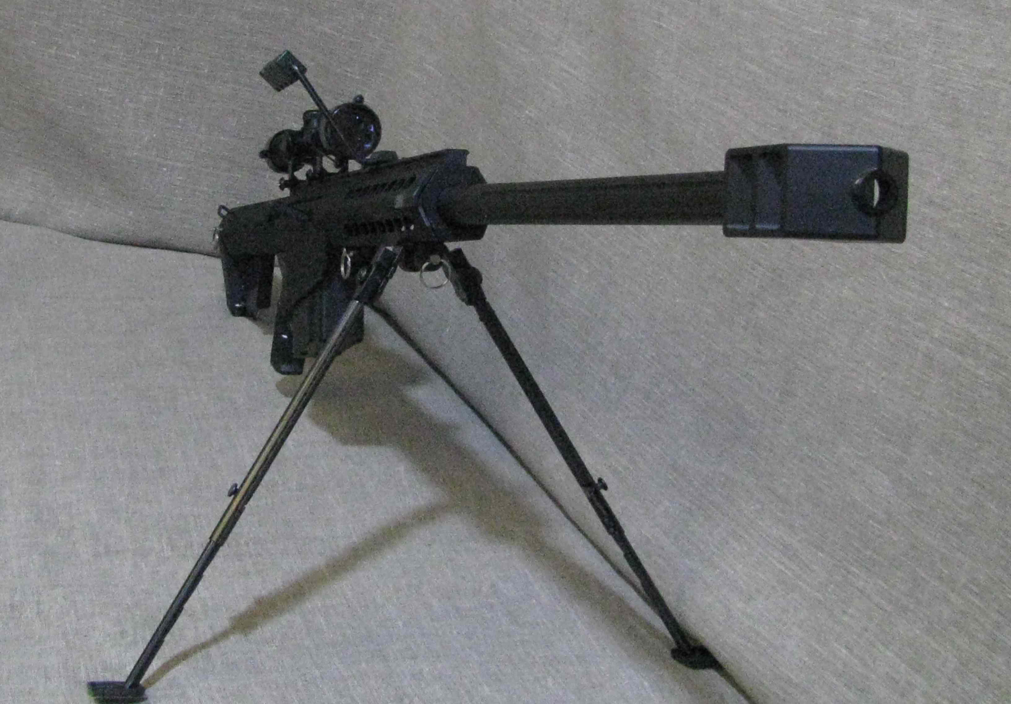 Barrett M82A1 от Snow-Wolf (крупнокалиберная винтовка Баррет М82-А1 страйкбольная)