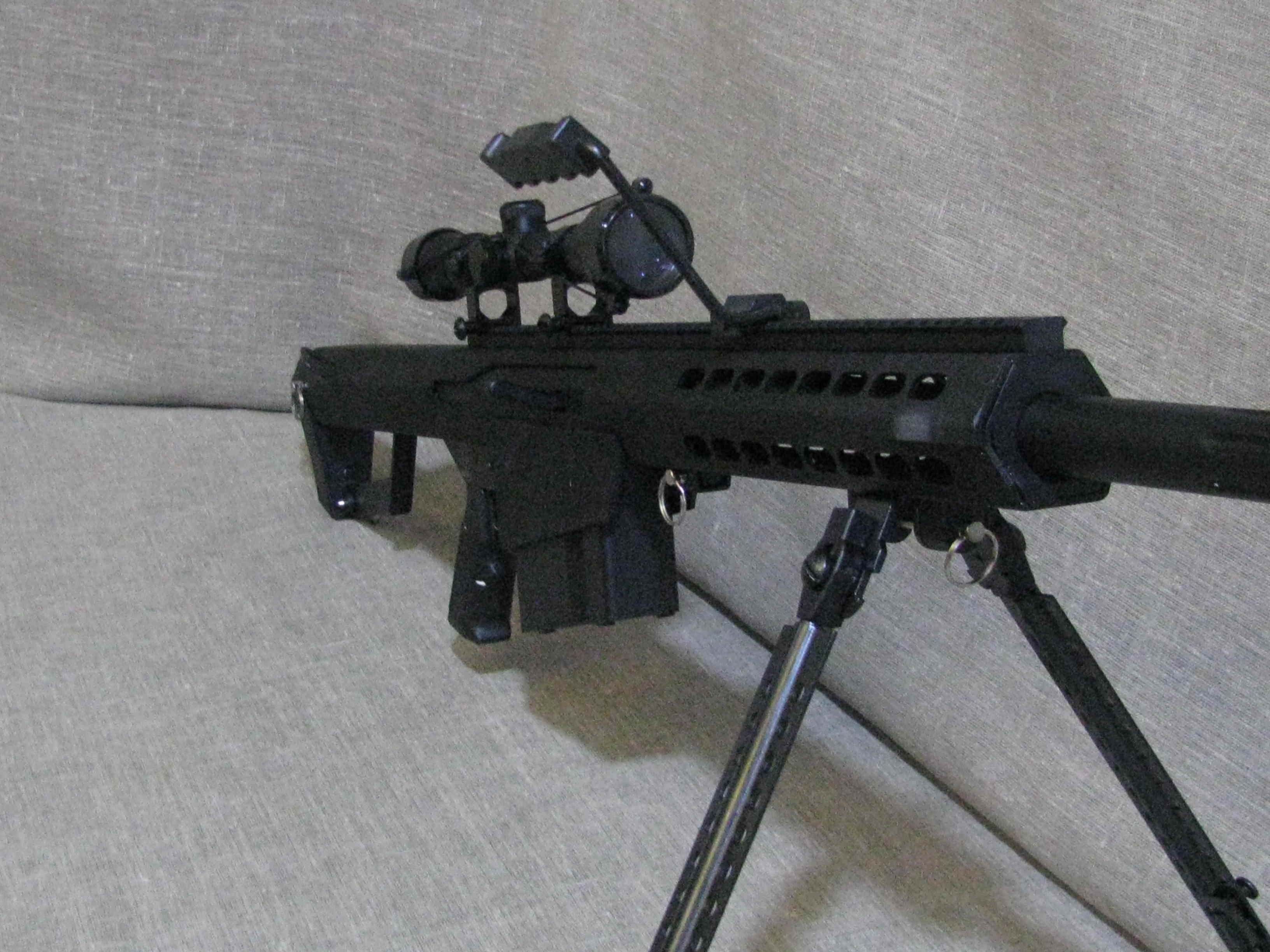 Barrett M82A1 от Snow-Wolf (крупнокалиберная винтовка Баррет М82-А1 страйкбольная)