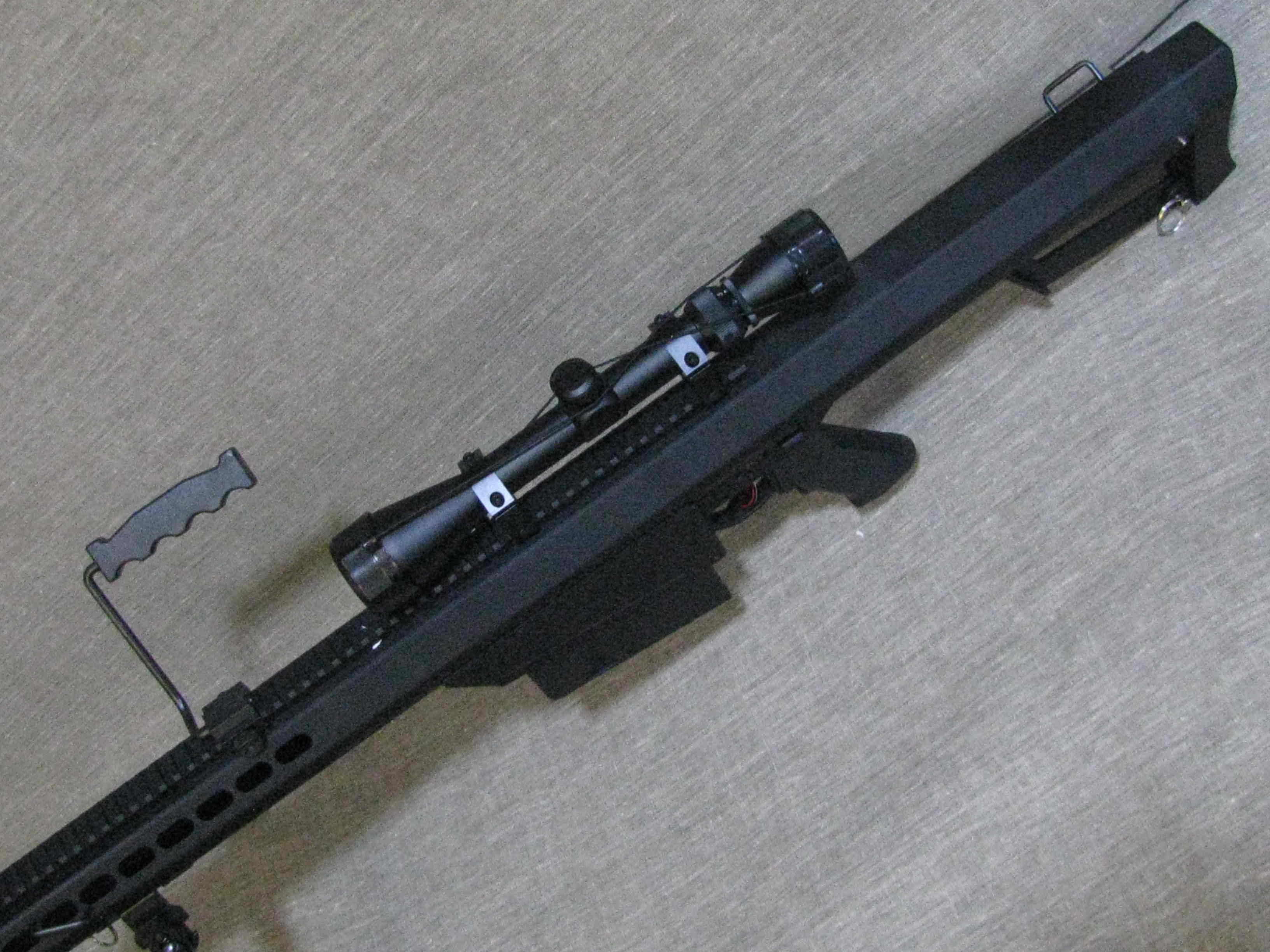 Barrett M82A1 от Snow-Wolf (крупнокалиберная винтовка Баррет М82-А1 страйкбольная)