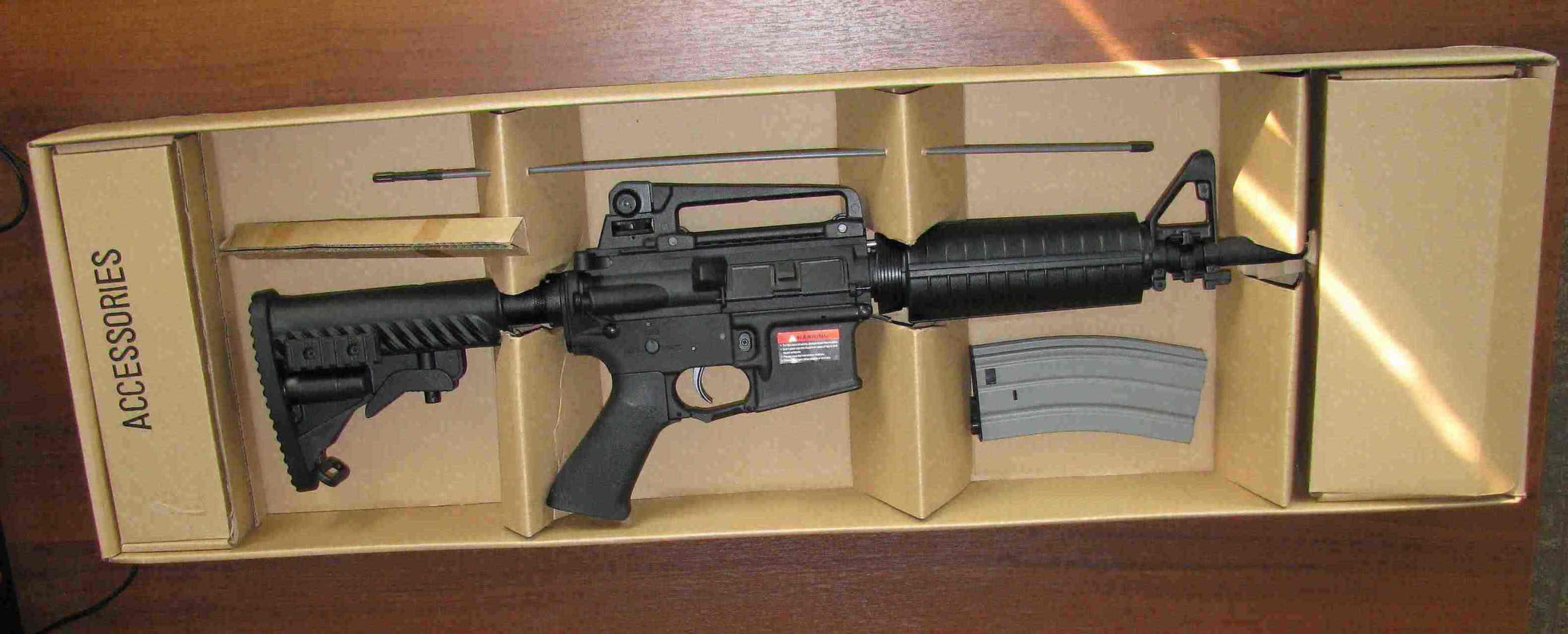 Colt M4A1 от APS ( Кольт M4A1 страйКбольный)