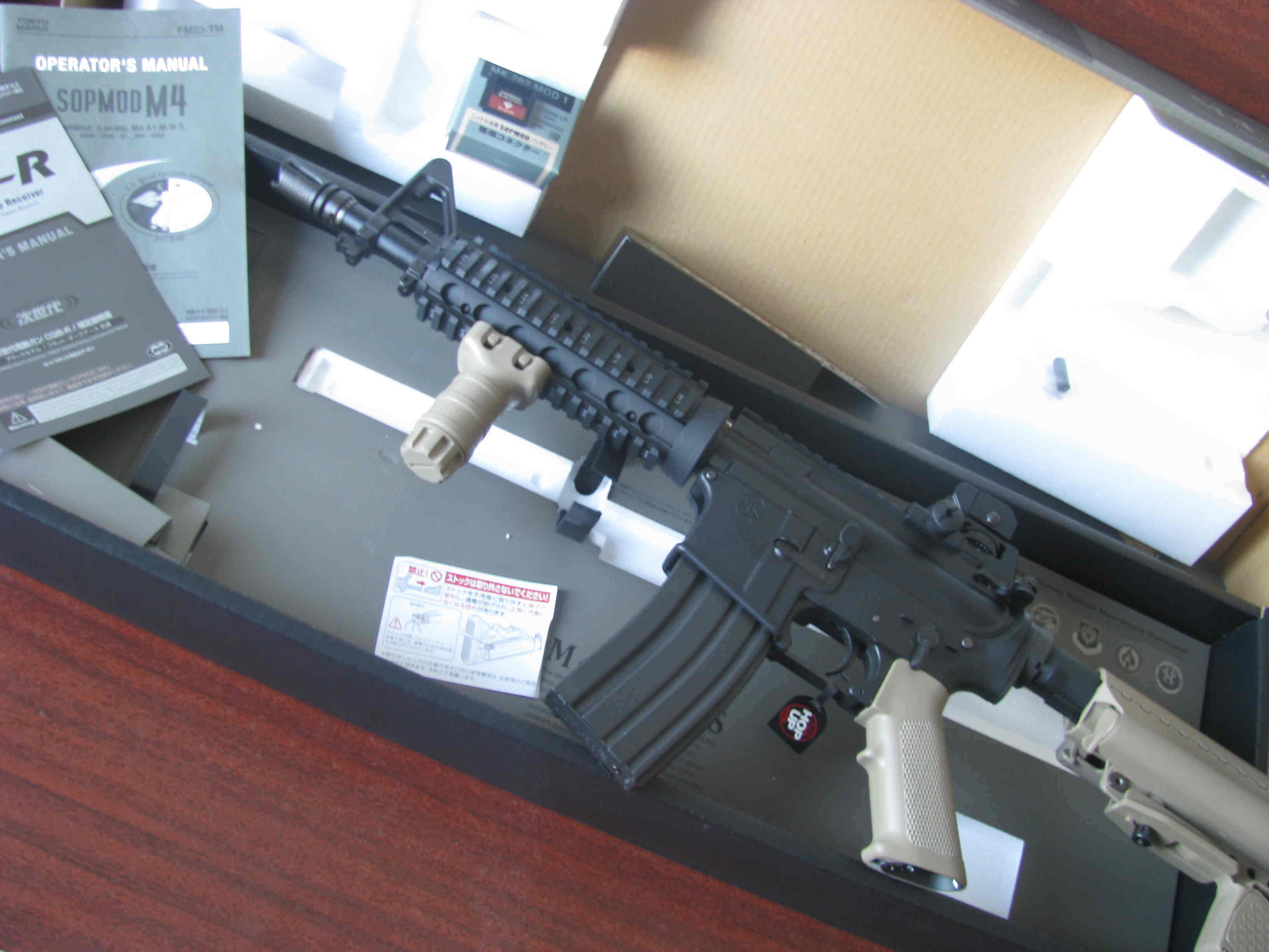 Colt М4 SOPMOD от Tokyo Marui (Кольт M4 страйКбольный)
