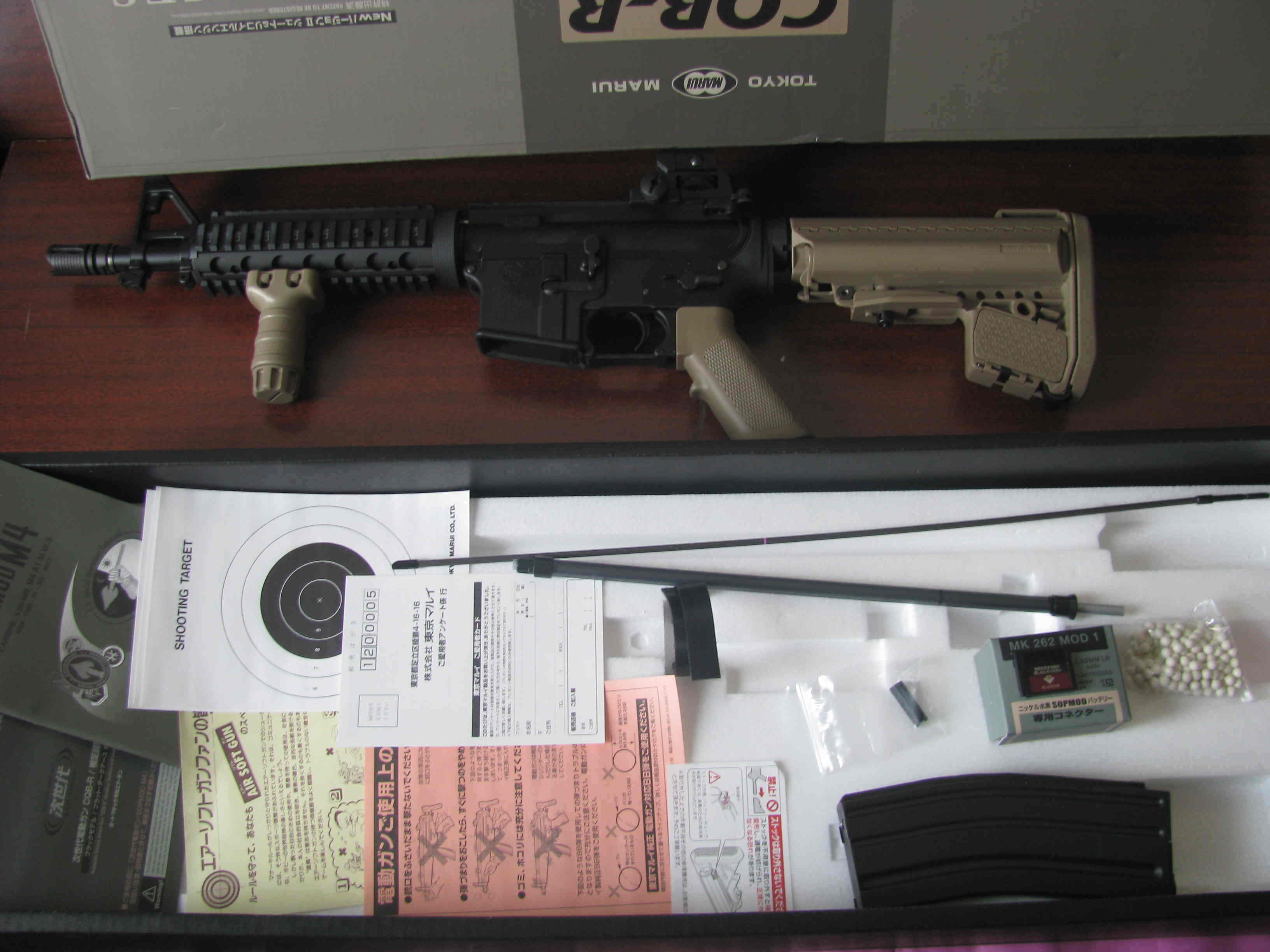 Colt М4 SOPMOD от Tokyo Marui (Кольт M4 страйКбольный)
