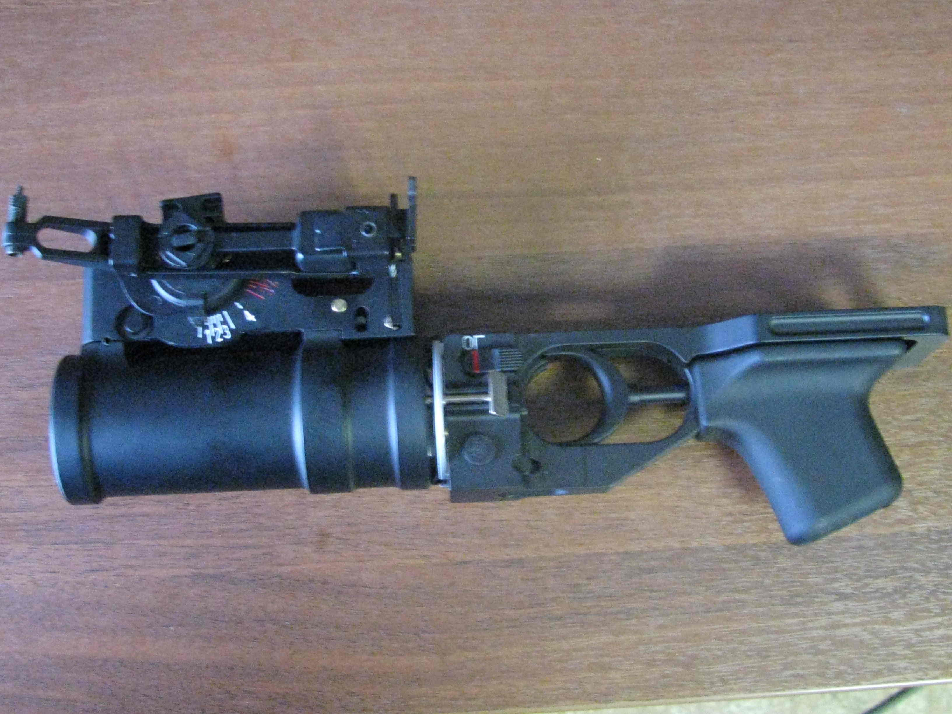 страйкбольный гранатомет ГП-25 от DBoys