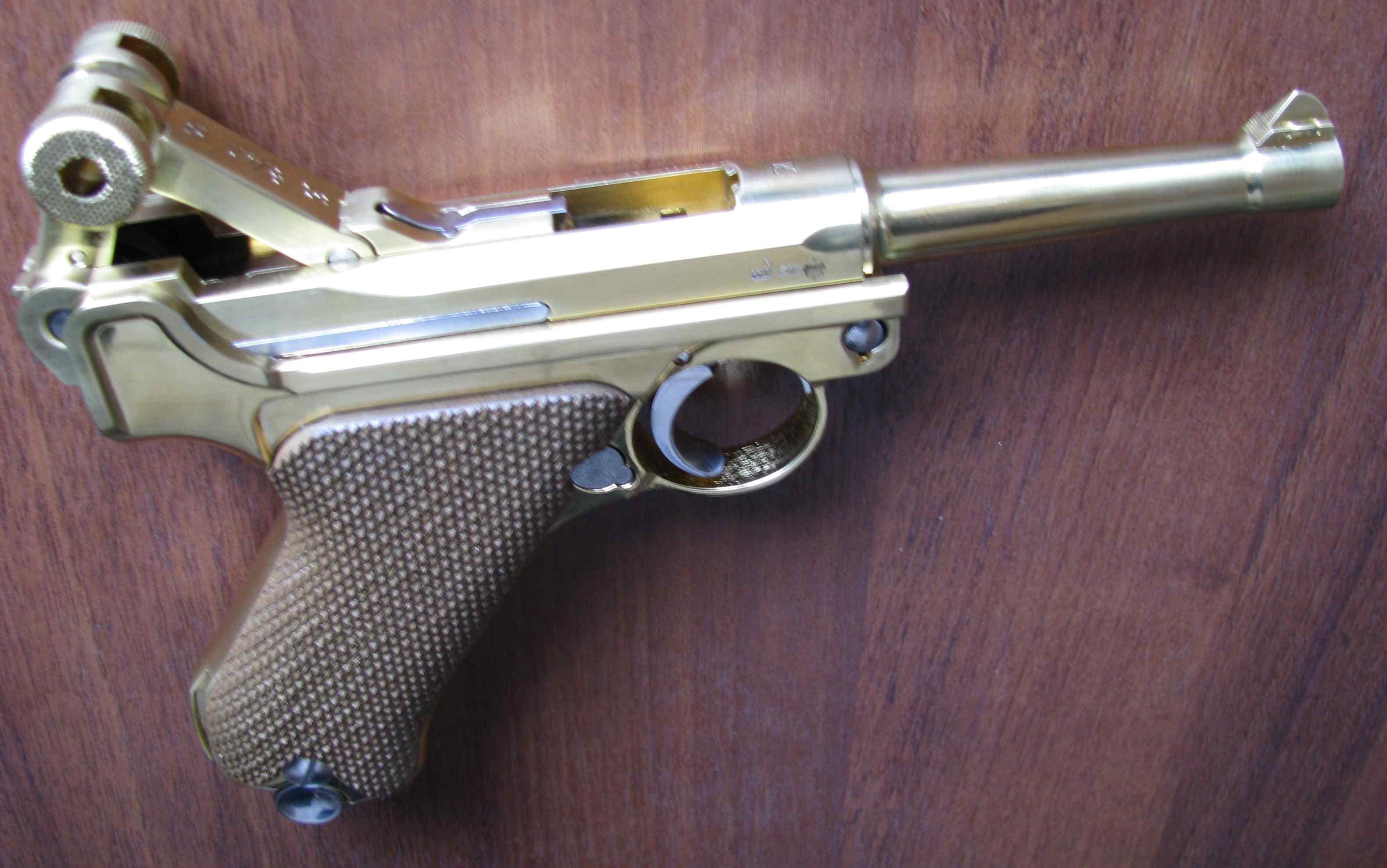 Parabellum Luger P08 от Мarushin 4 дюйма Коллекционная модель Парабеллум Люгер П08