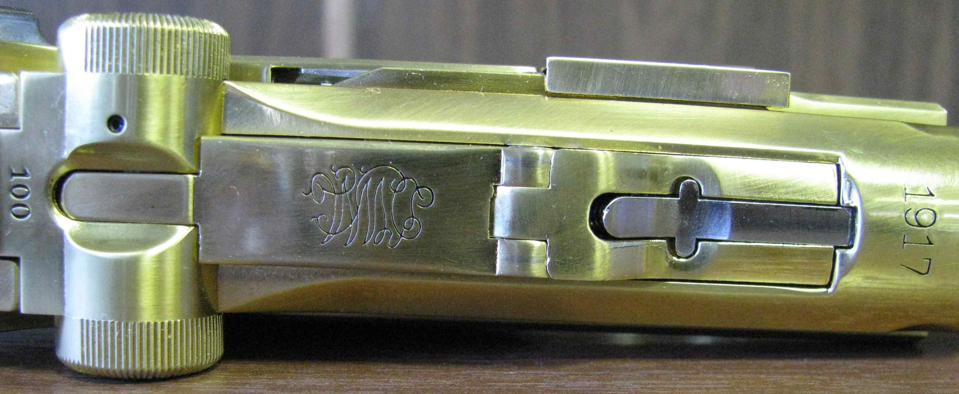 Marine Luger P08 от Мarushin 6 дюймов Коллекционная модель Морской Люгер П08