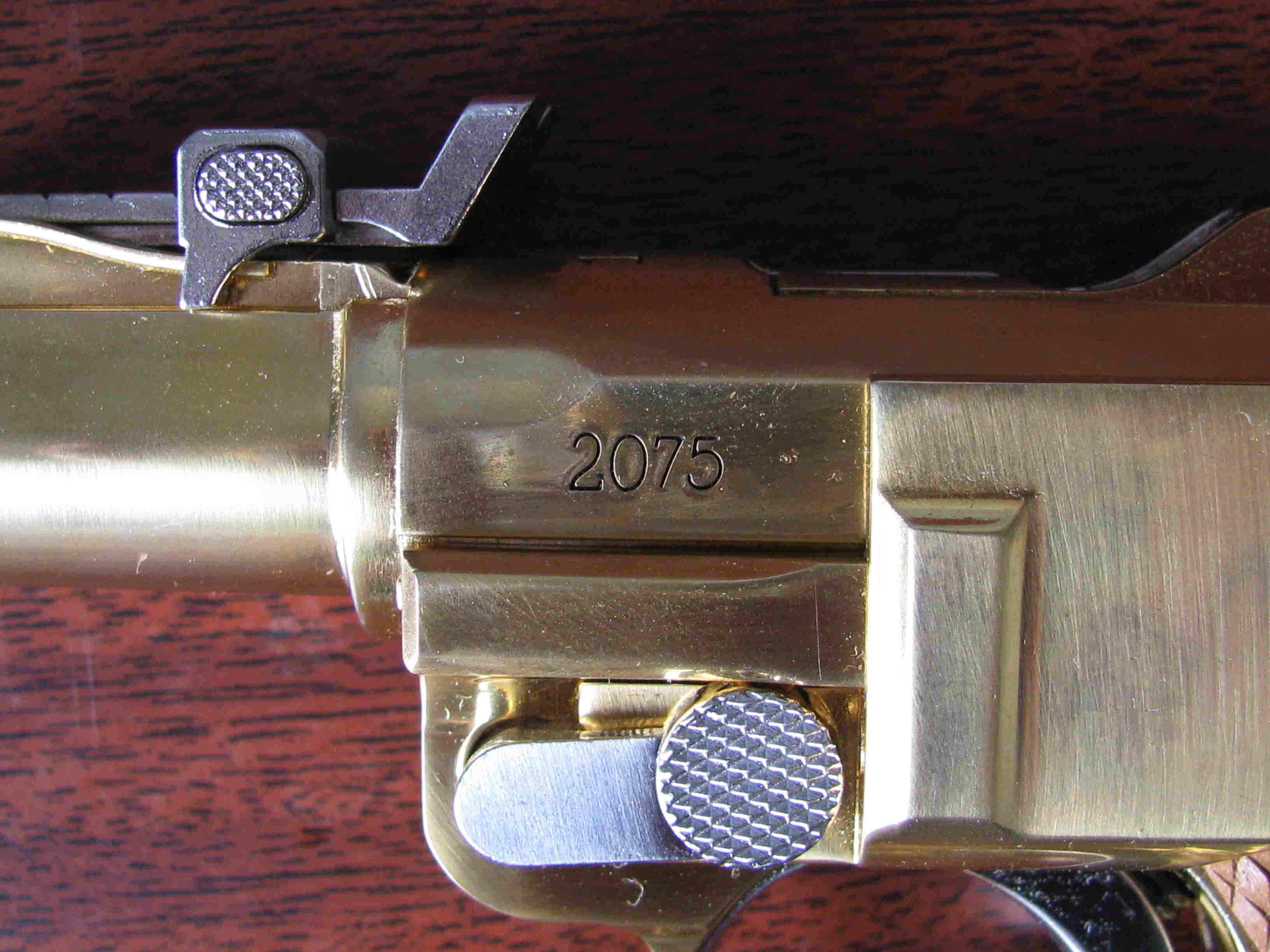Lange Lauf Luger P08 от Мarushin 8 дюймов Коллекционная модель ЛяйнеЛяуф Люгер П08