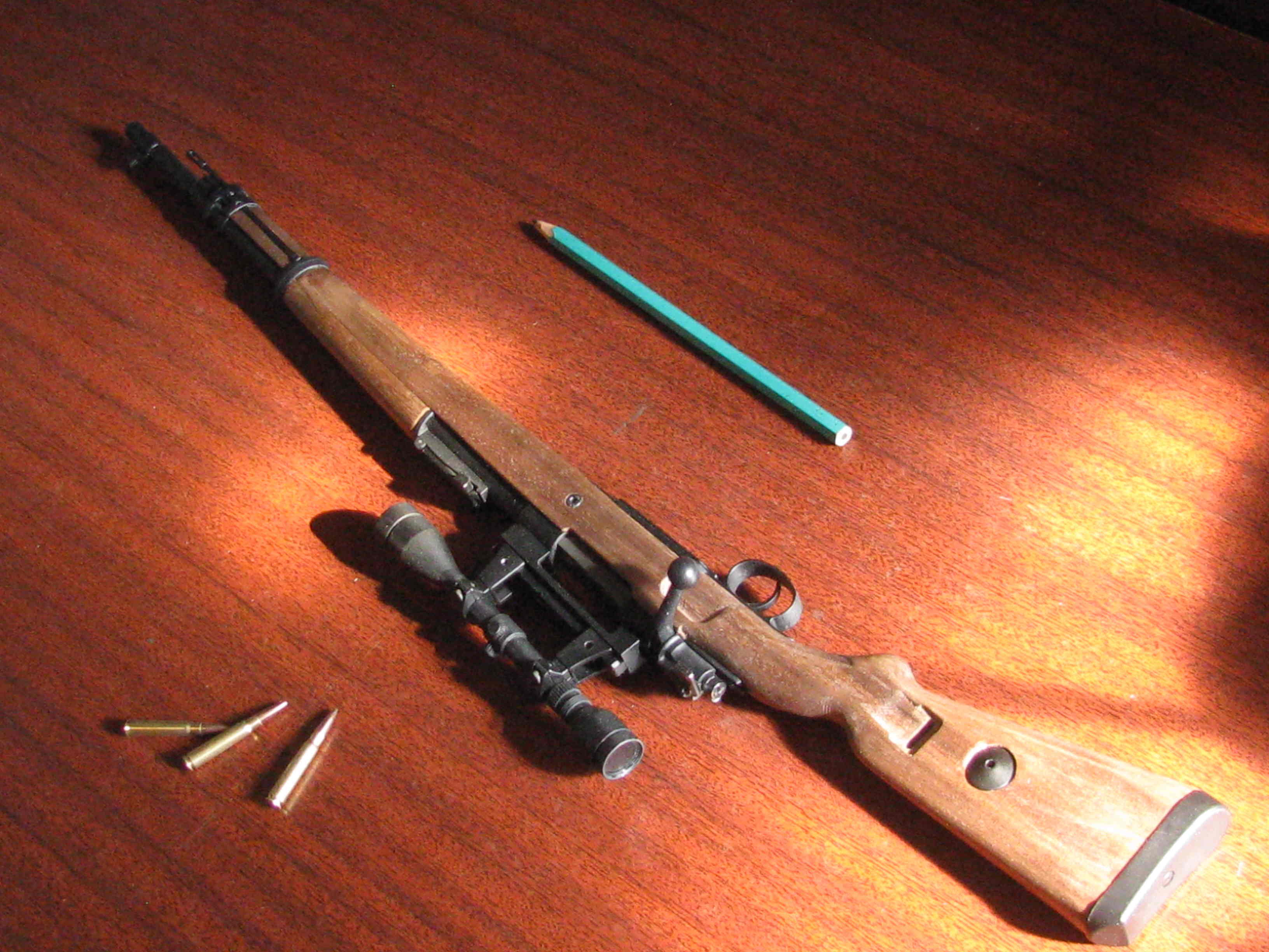 Масштабная модель Mauser 98K 1:2,05