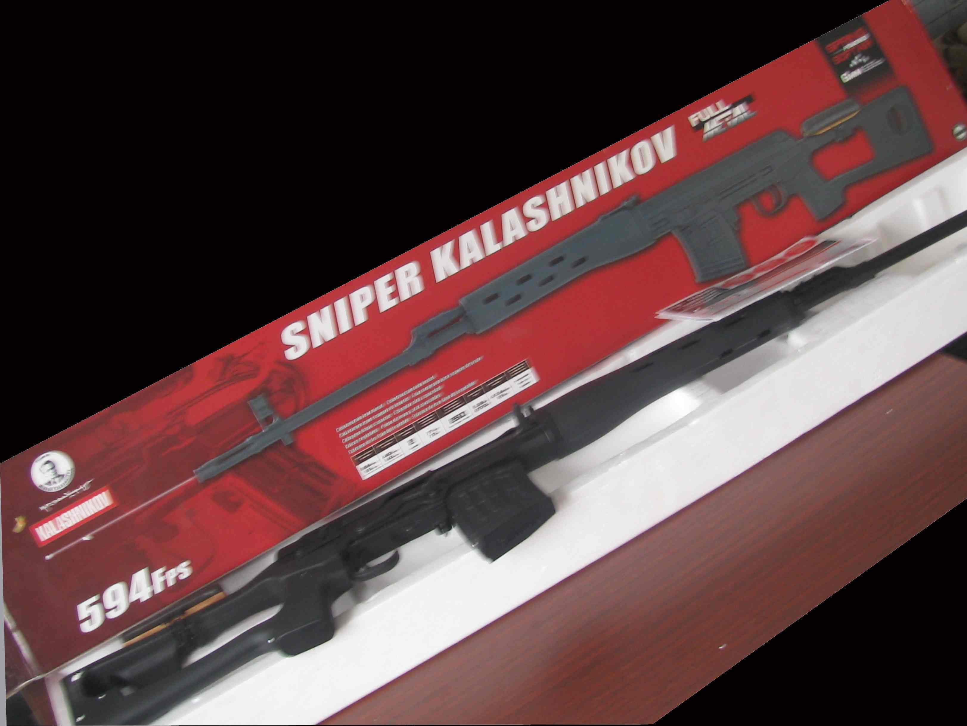 SVD от Cybergun (Советская винтовка СВД страйкбольная)