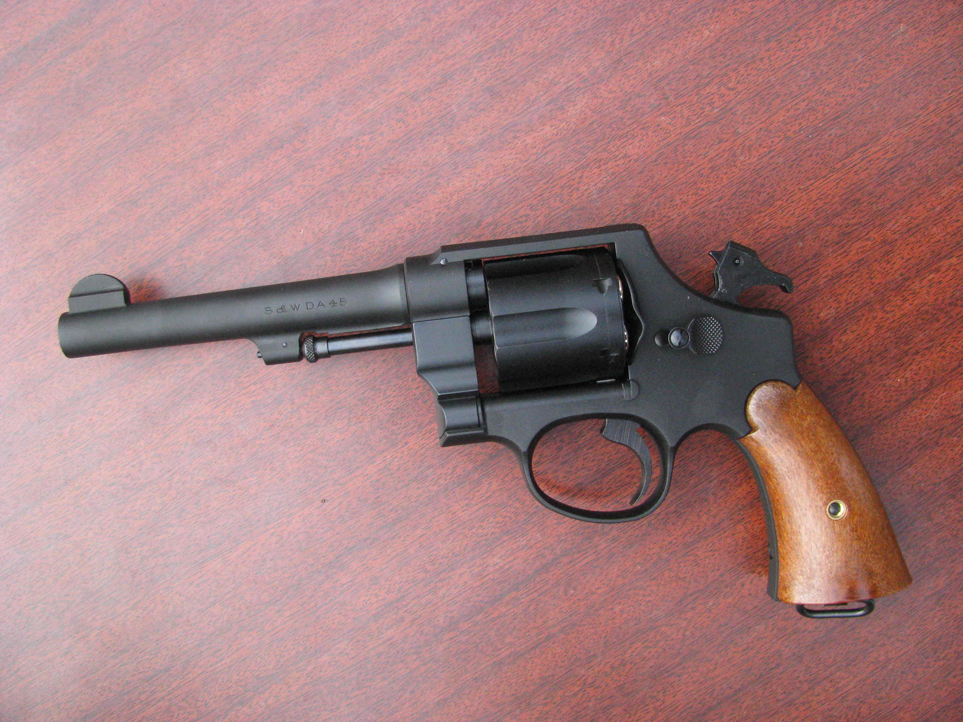Smith & Wesson, S&W, S&W M1917, Smith & Wesson Model 1917 страйкбольный, Смит Вессон 1917