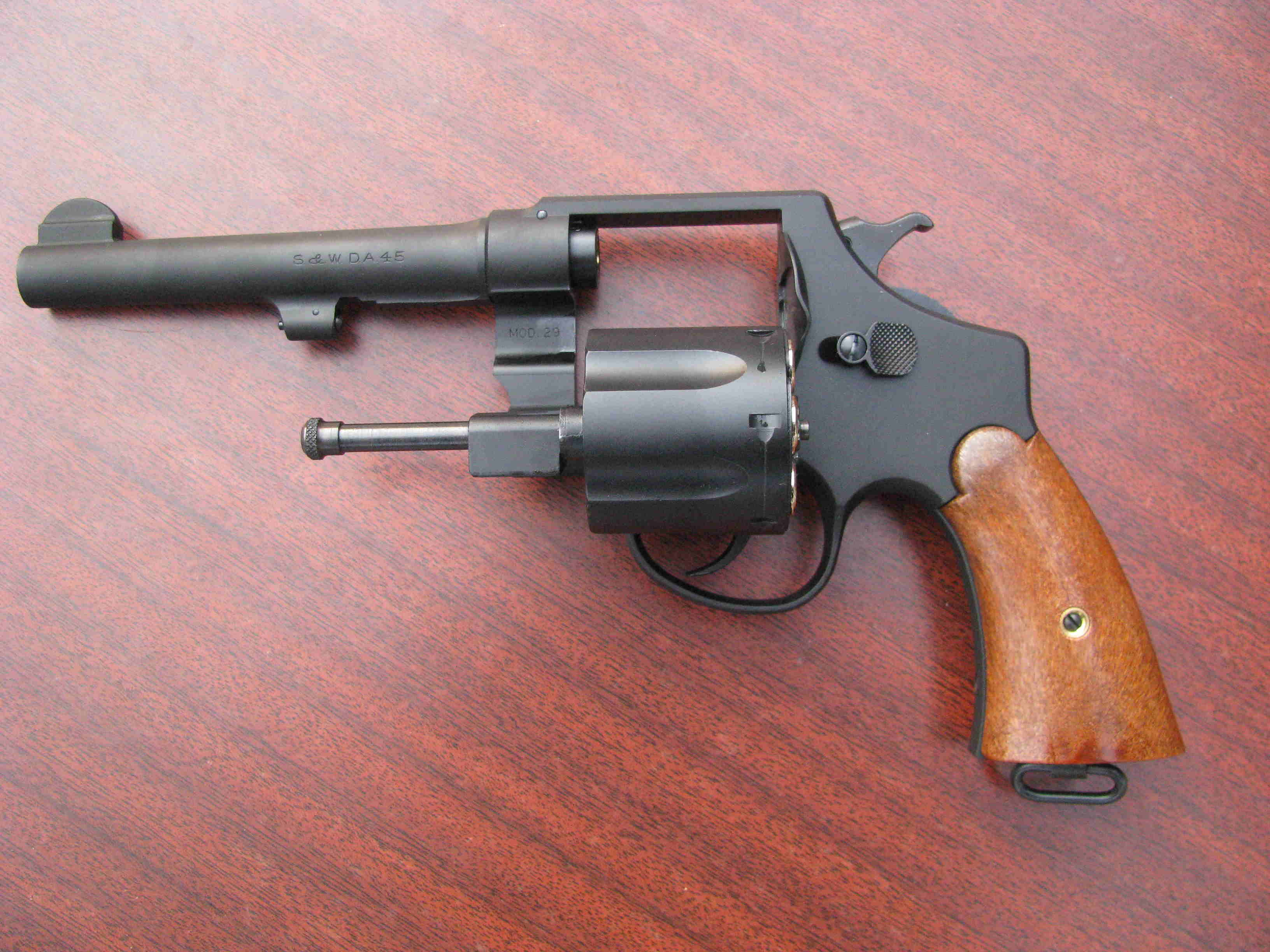 Smith & Wesson, S&W, S&W M1917, Smith & Wesson Model 1917 страйкбольный, Смит Вессон 1917