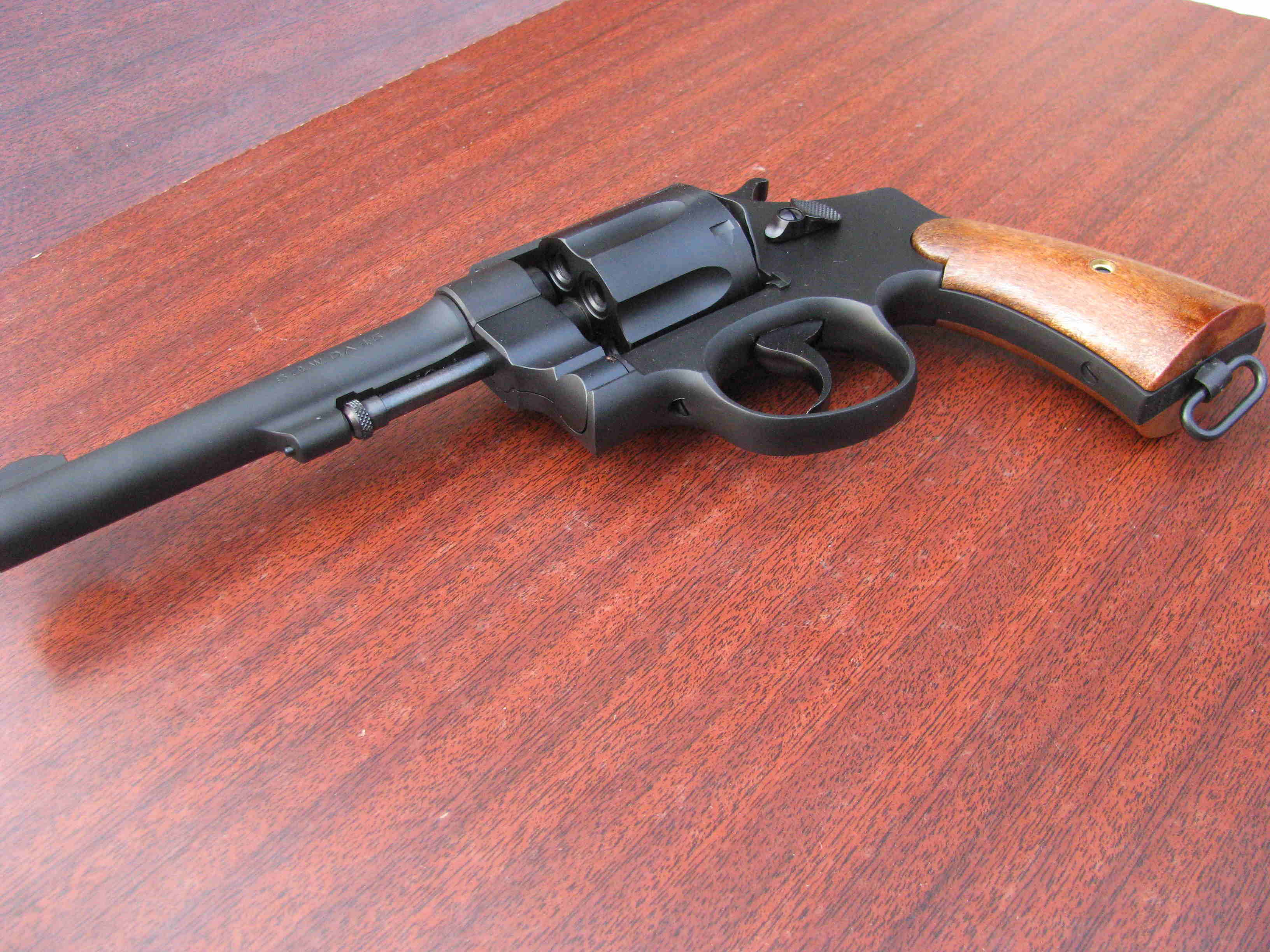 Smith & Wesson, S&W, S&W M1917, Smith & Wesson Model 1917 страйкбольный, Смит Вессон 1917